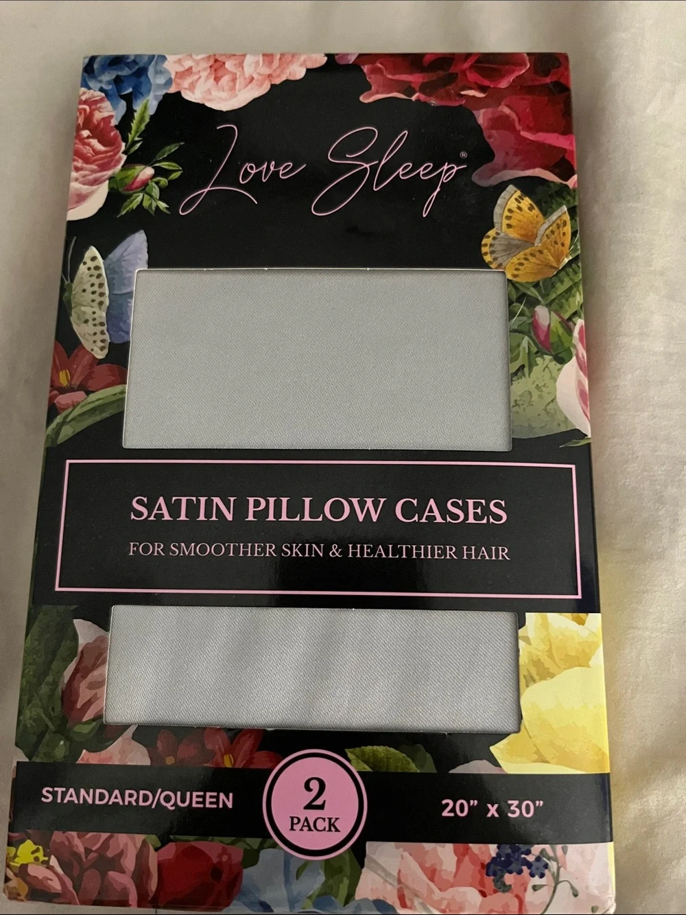 NWT Satin Pillow Cases